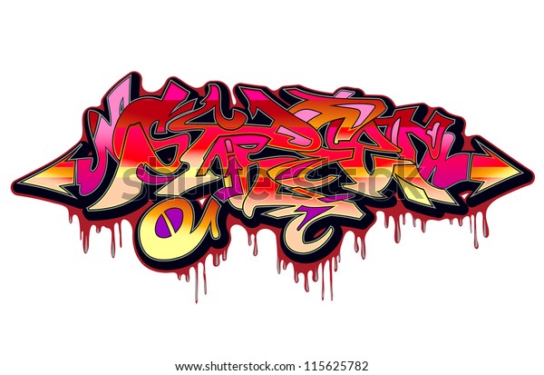 Detail Graffiti Urban Nomer 20