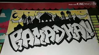 Detail Graffiti Utk Ramadhan Nomer 2