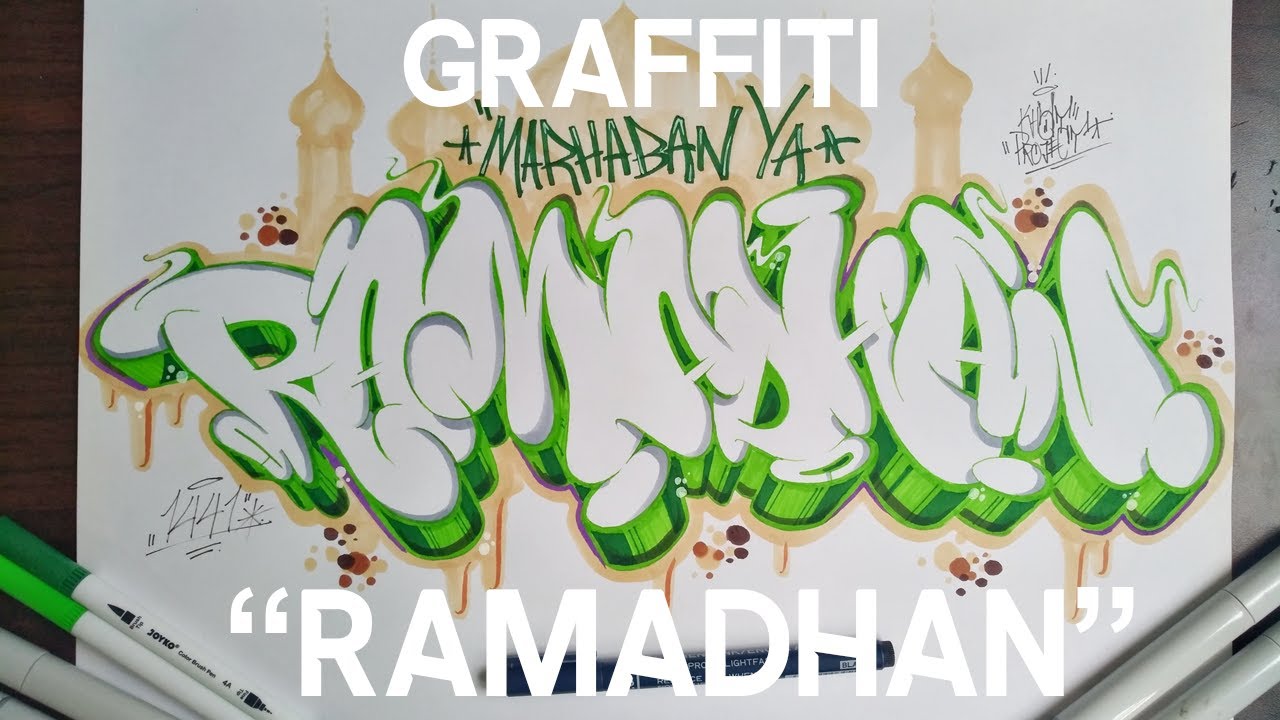 Detail Graffiti Utk Ramadhan Nomer 8