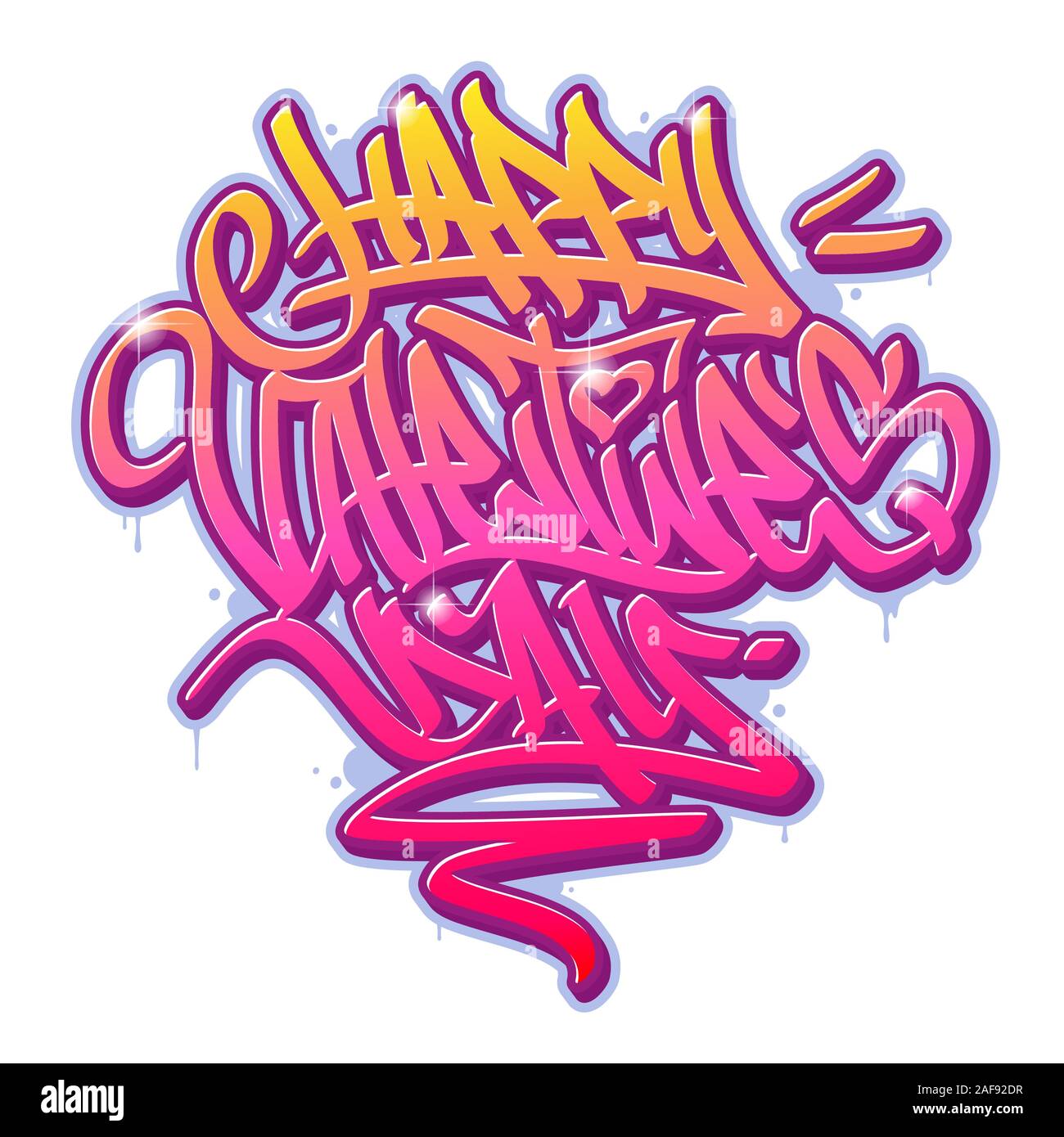 Detail Graffiti Valentine Party Nomer 2