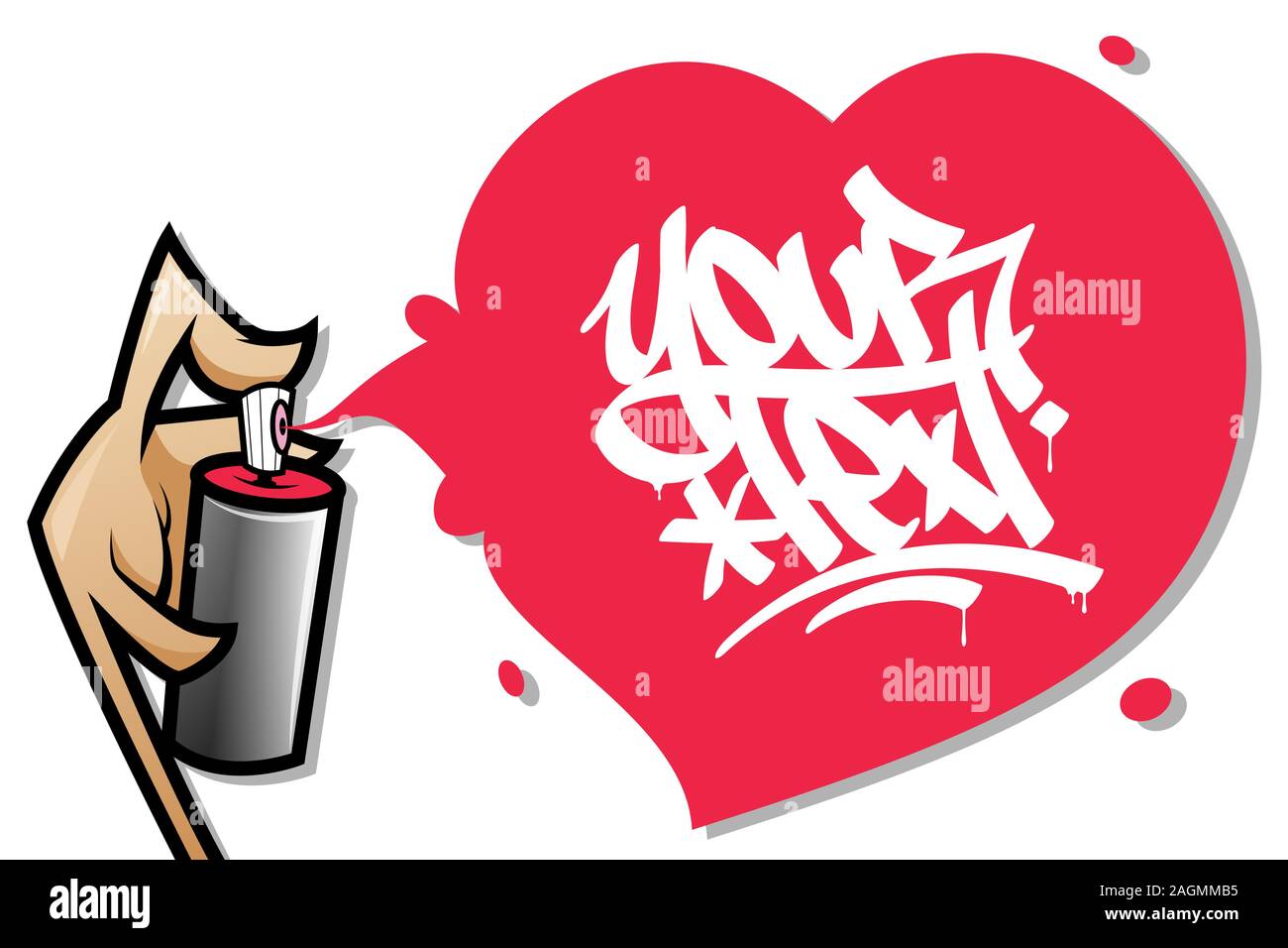 Detail Graffiti Valentine Party Nomer 21
