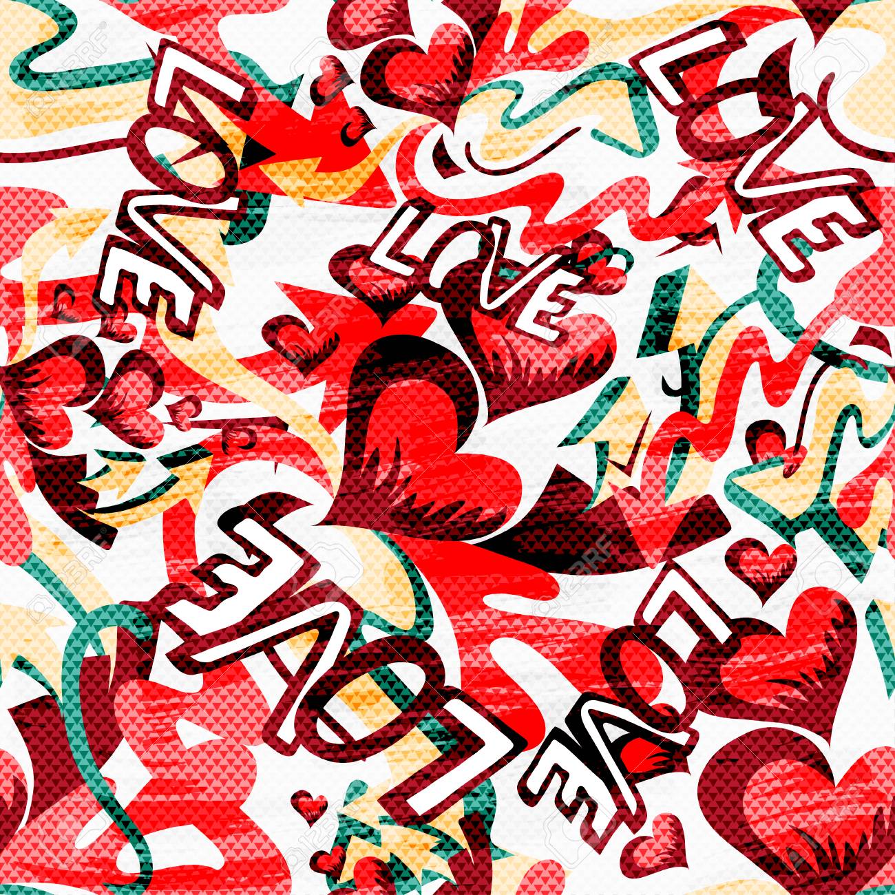 Detail Graffiti Valentine Party Nomer 4