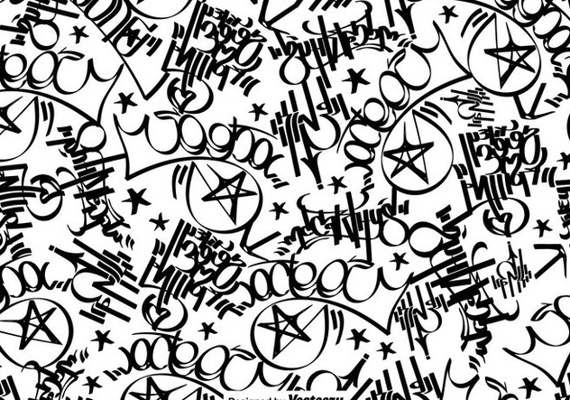 Detail Graffiti Vector Image Nomer 23