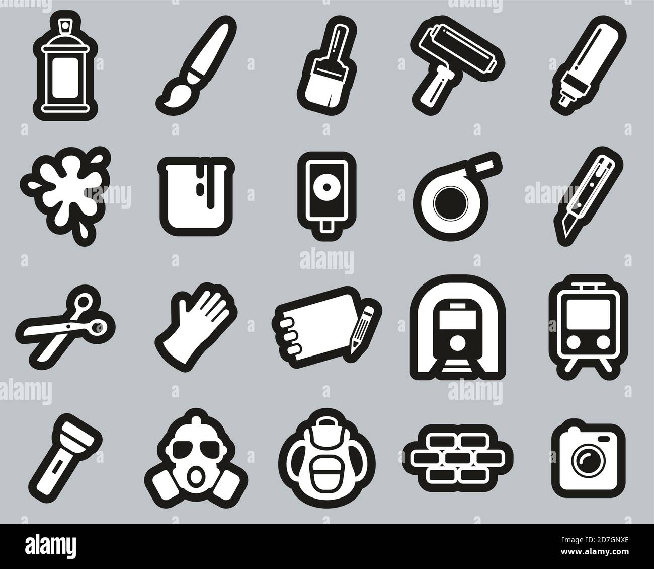 Detail Graffiti Vector Png Black An White Nomer 51