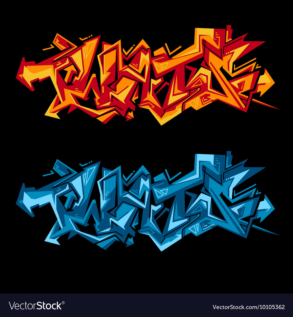 Detail Graffiti Vectorstock Nomer 50