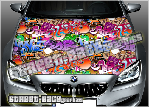 Detail Graffiti Vinyl Wrap Nomer 12