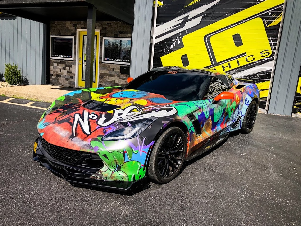 Detail Graffiti Vinyl Wrap Nomer 16