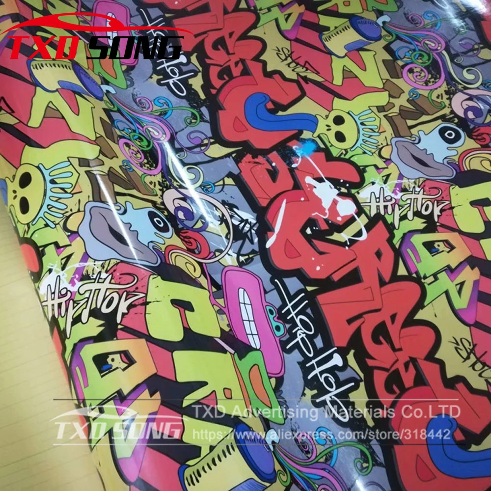 Detail Graffiti Vinyl Wrap Nomer 3