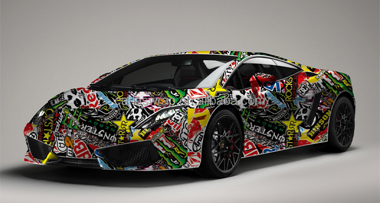 Detail Graffiti Vinyl Wrap Nomer 5