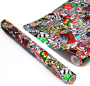 Detail Graffiti Vinyl Wrap Nomer 53