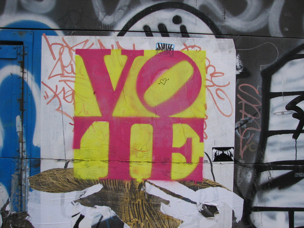 Detail Graffiti Vote Nomer 24