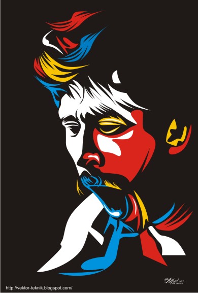 Detail Graffiti Wajah Iwan Fals Nomer 23