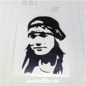 Detail Graffiti Wajah Iwan Fals Nomer 34