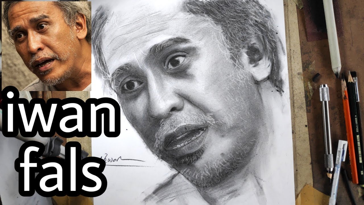 Detail Graffiti Wajah Iwan Fals Nomer 37