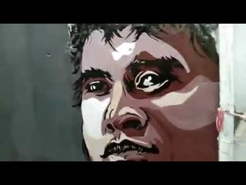 Detail Graffiti Wajah Iwan Fals Nomer 40
