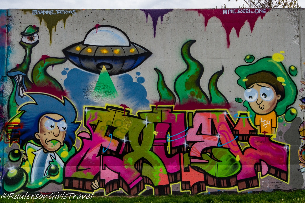 Detail Graffiti Wakk Nomer 9