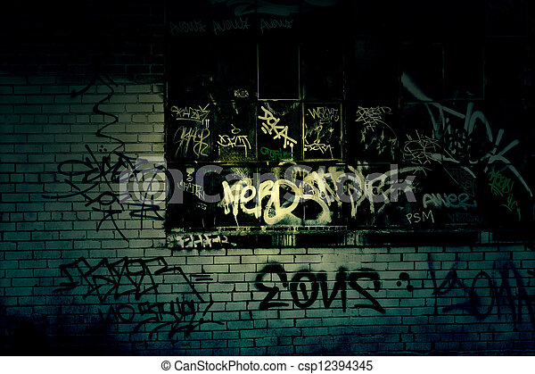 Detail Graffiti Wall Alley Nomer 30