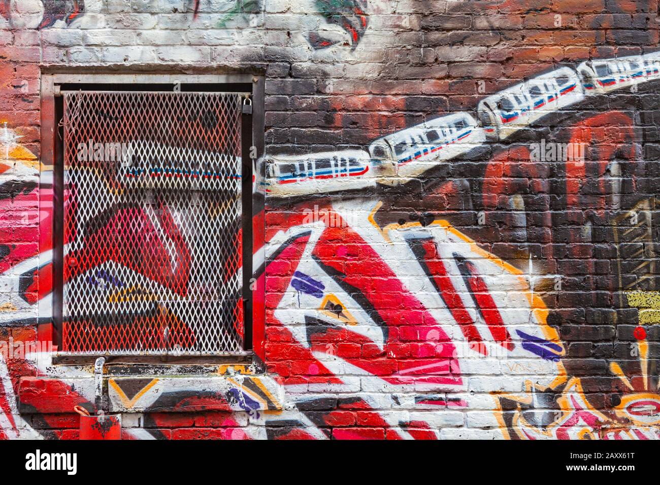 Detail Graffiti Wall Alley Nomer 51
