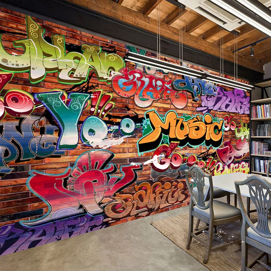 Detail Graffiti Wall Cafe Nomer 43