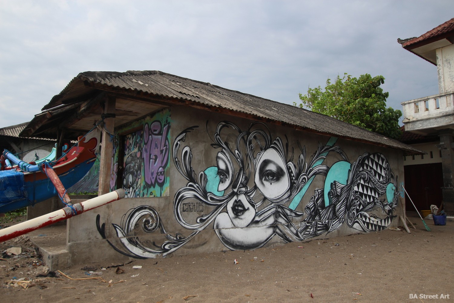 Detail Graffiti Wall Canggu Nomer 5