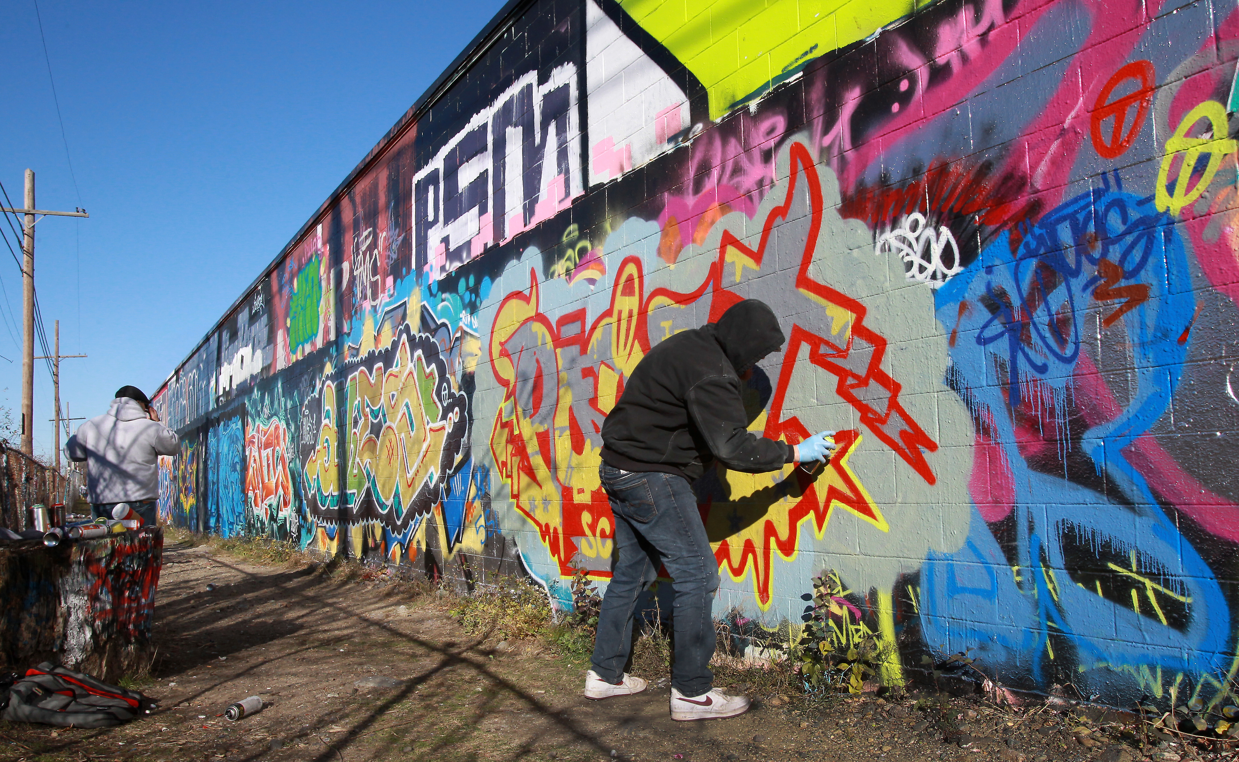 Detail Graffiti Wall Color Run Nomer 15