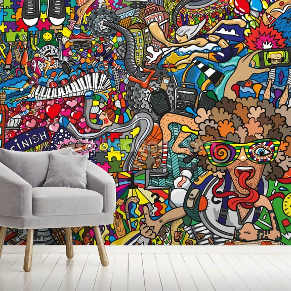 Detail Graffiti Wall Decals Australia Nomer 22