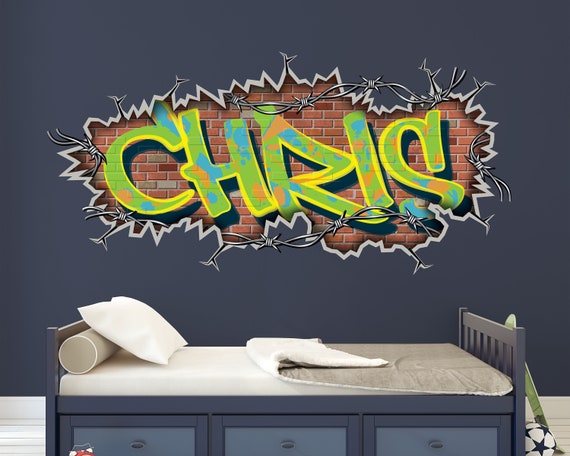 Detail Graffiti Wall Decals Australia Nomer 4