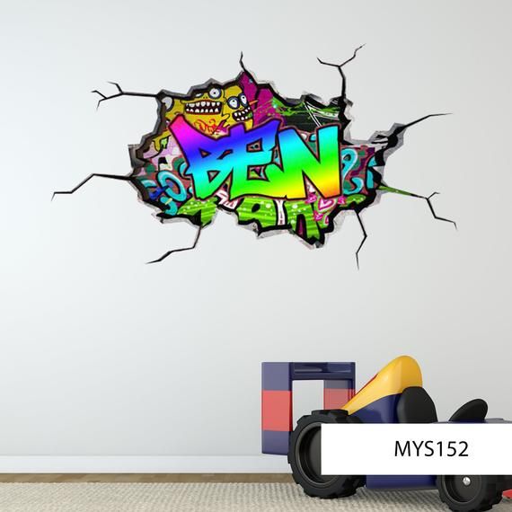 Detail Graffiti Wall Decals Australia Nomer 35