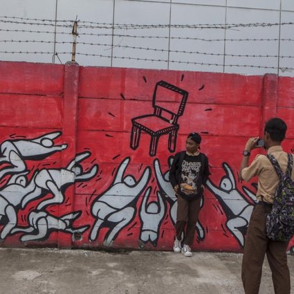 Detail Graffiti Wall In Jakarta Nomer 51