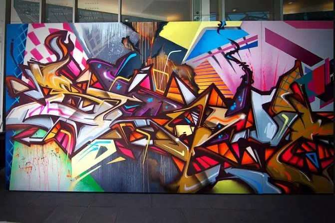 Detail Graffiti Wall Maker Nomer 10