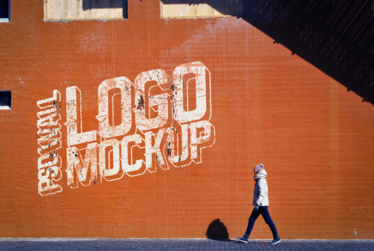 Detail Graffiti Wall Mockup Nomer 4