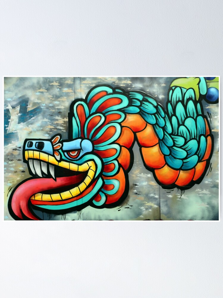 Detail Graffiti Wall Snake Nomer 3