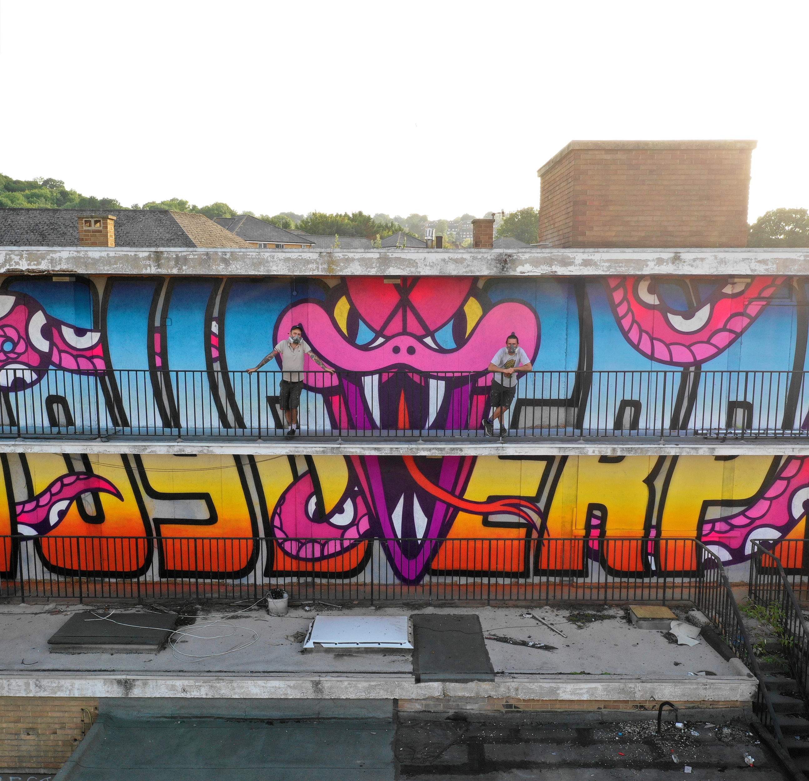Detail Graffiti Wall Snake Nomer 38