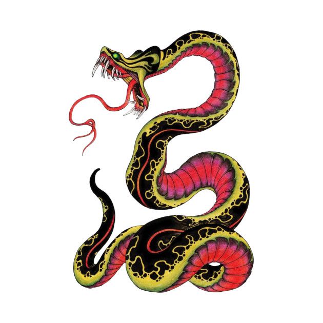 Detail Graffiti Wall Snake Nomer 7