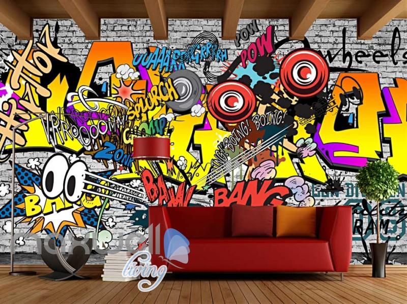 Detail Graffiti Wall Stickers Nomer 40