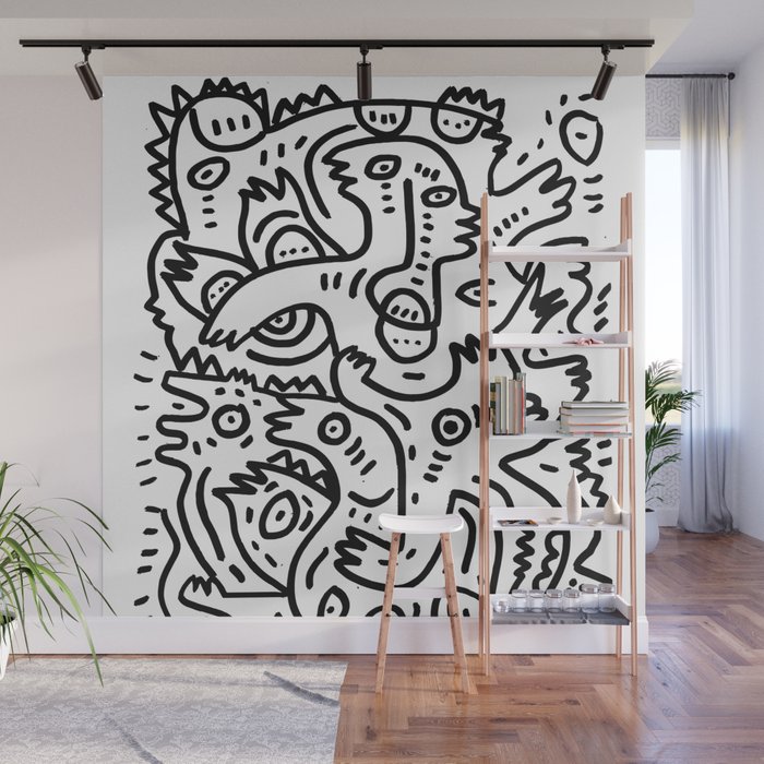 Detail Graffiti Wall Stickers Nomer 48