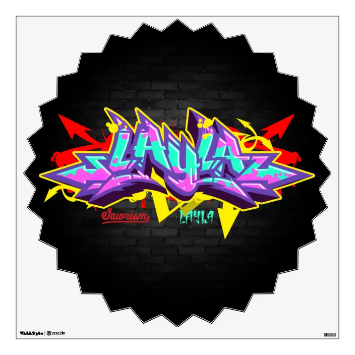 Detail Graffiti Wall Stickers Nomer 53