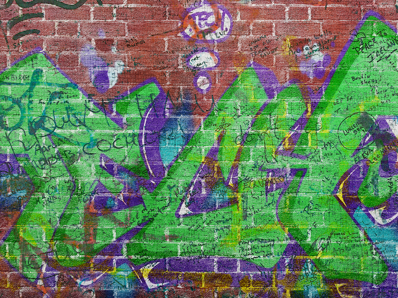 Detail Graffiti Wall Texture Nomer 24