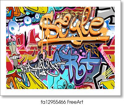 Detail Graffiti Wall Texture Free Nomer 33