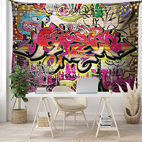 Detail Graffiti Wallpaper Bedroom Nomer 45