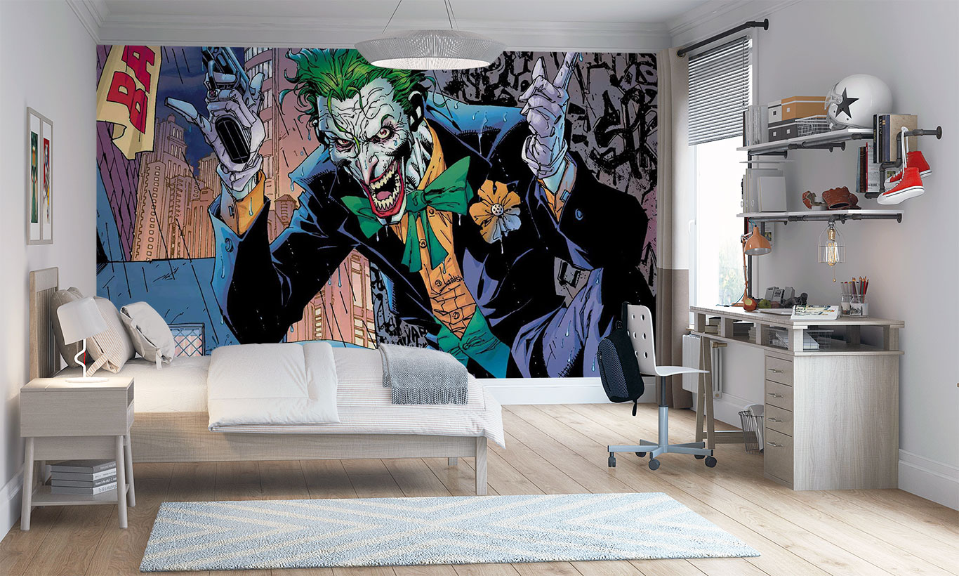 Detail Graffiti Wallpaper Bedroom Joker Nomer 32