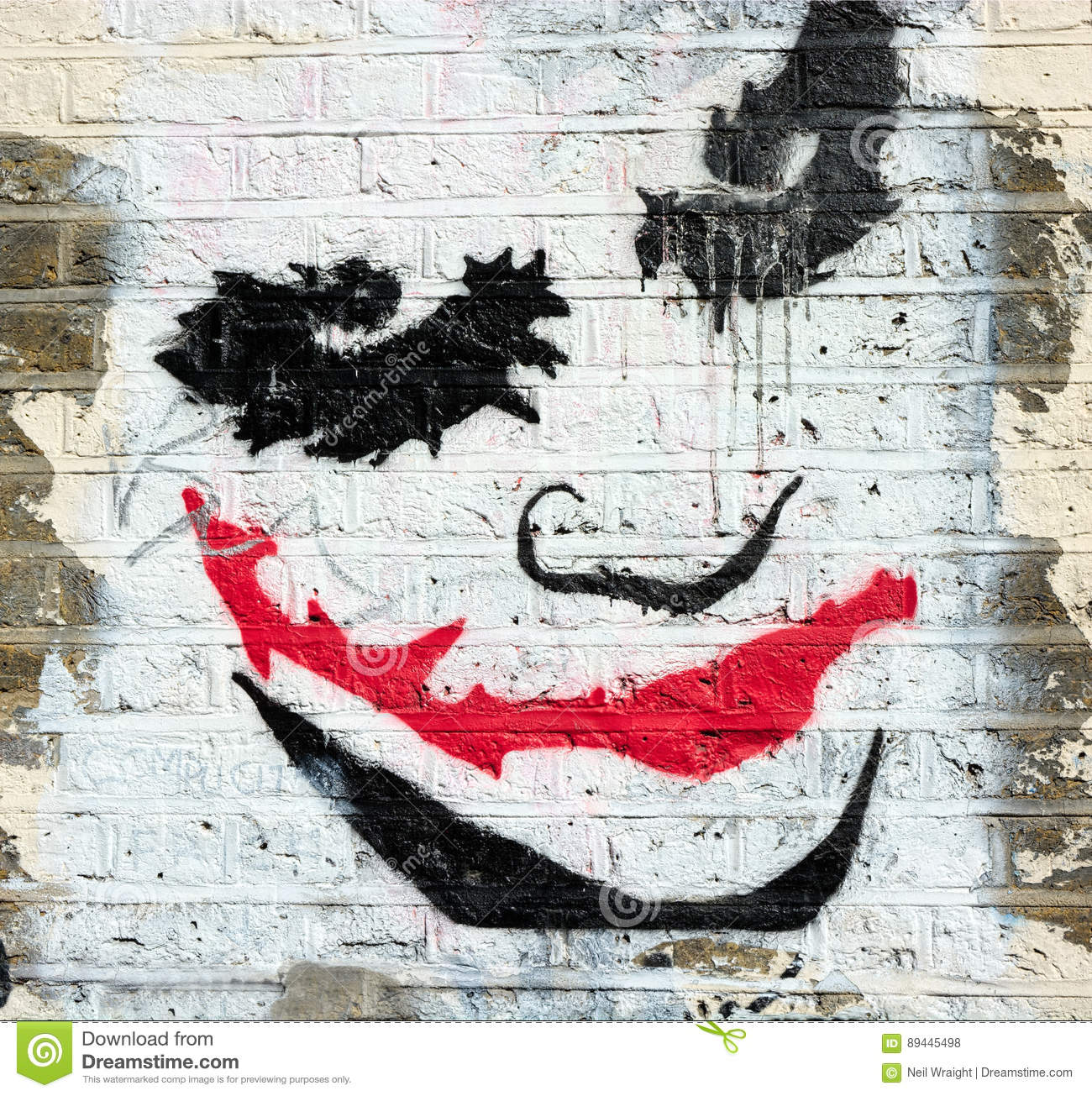 Detail Graffiti Wallpaper Bedroom Joker Nomer 49