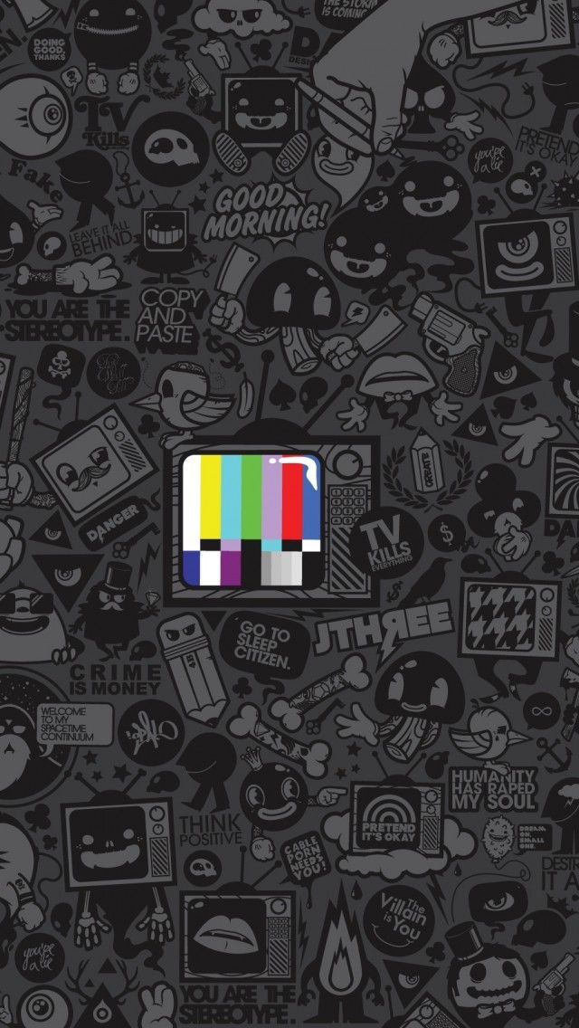 Detail Graffiti Wallpaper For Iphone 5 Nomer 39