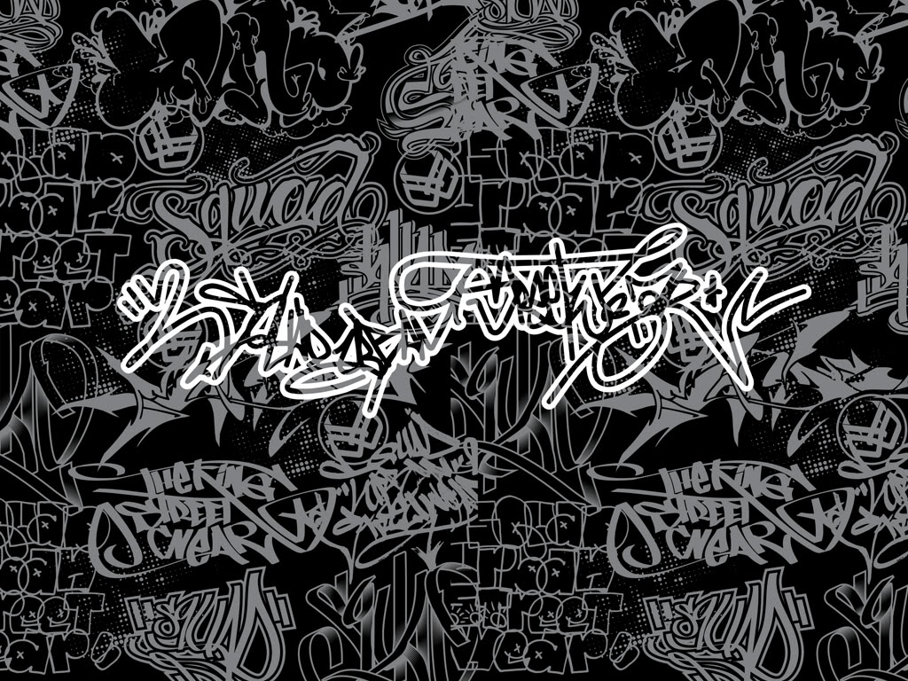 Detail Graffiti Wallpaper Hd Black And White Nomer 16