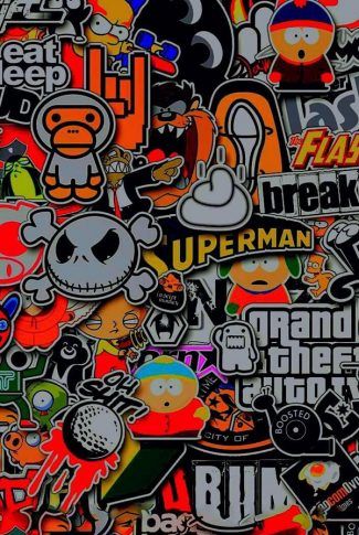 Detail Graffiti Wallpaper Hd Cartoon Nomer 11