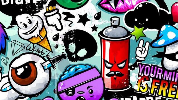 Detail Graffiti Wallpaper Hd Desktop Nomer 6