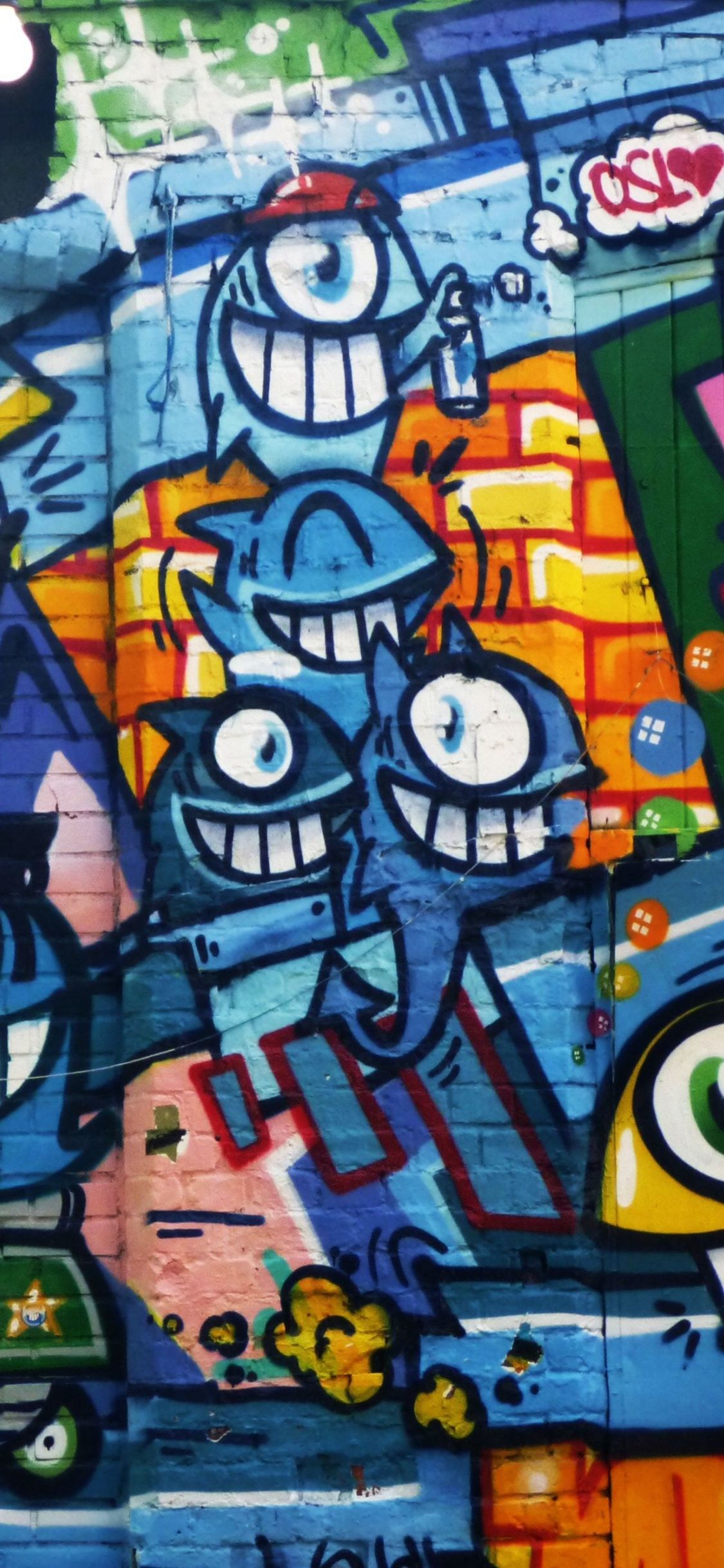 Detail Graffiti Wallpaper Hd Iphone X Nomer 7