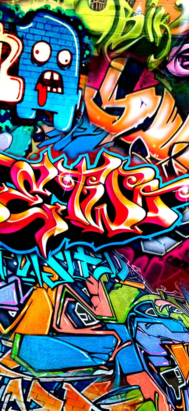 Detail Graffiti Wallpaper Hp Android Nomer 2