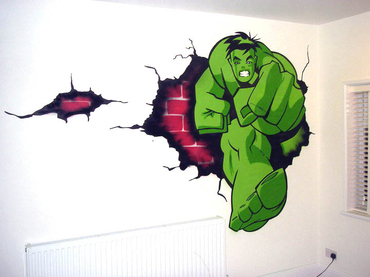 Detail Graffiti Wallpaper Hulk Nomer 13