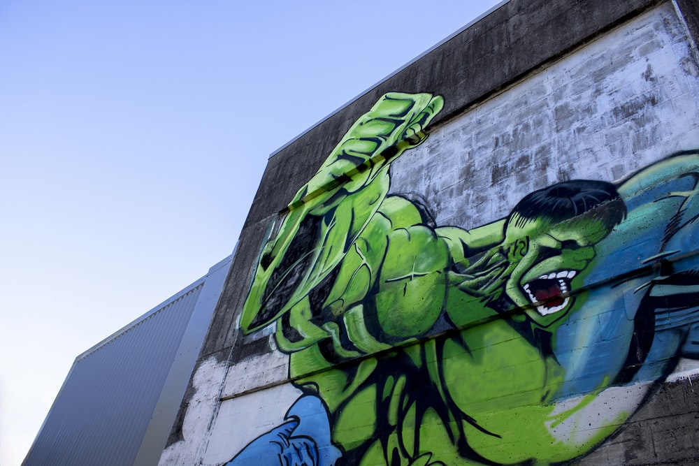 Detail Graffiti Wallpaper Hulk Nomer 17